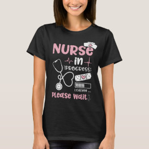 T-shirt Infirmière en cours de chargement Veuillez patien