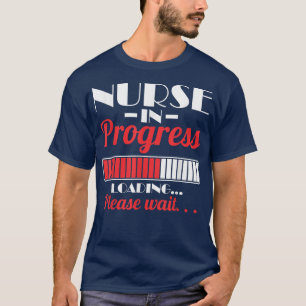 T-shirt Infirmière En Cours Infirmière Étudiante Futur Inf