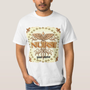 T-shirt Infirmière en cuivre