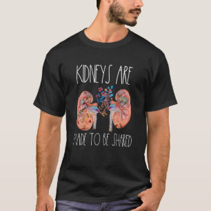 T-shirt Infirmière en dialyse Transplant le rein du donne