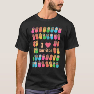 T-shirt Infirmière en néonatalogie J'aime les burritos Spé