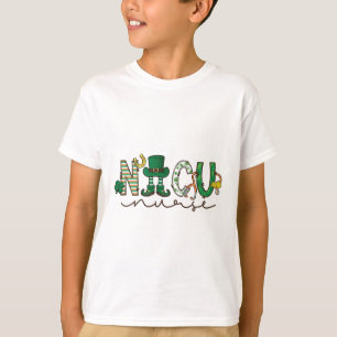 T-shirt Infirmière en néonatalogie Nicu St Pattys Nursing