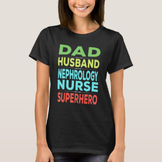 T-shirt Infirmière en néphrologie masculine