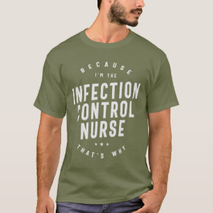 T-shirt Infirmière en prévention des infections - Autorité