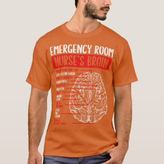 T-shirt Infirmière en salle d'urgence Accessoires pour le 
