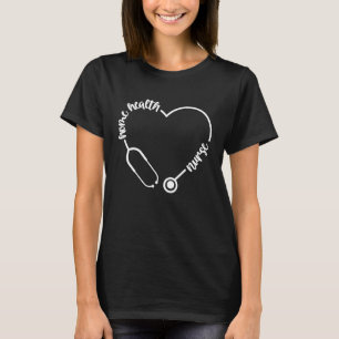 T-shirt Infirmière en santé Badge Reel Infirmière en santé