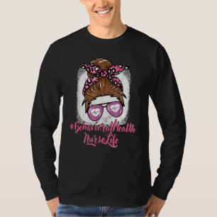 T-shirt Infirmière En Santé Comportementale Infirmière Pou