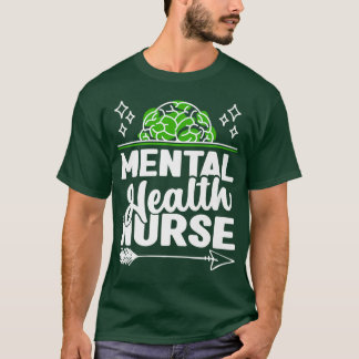 T-shirt Infirmière en santé mentale Infirmière en soins in