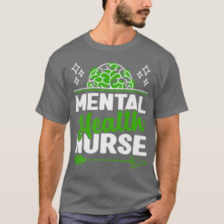 T-shirt Infirmière en santé mentale Infirmière en soins in