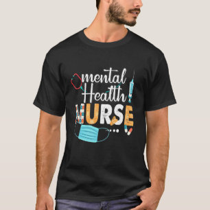 T-shirt Infirmière en santé mentale Soins infirmiers migno