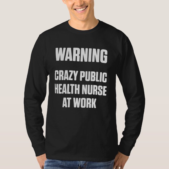 T-shirt Infirmière en santé publique Rn 13 (Devant)