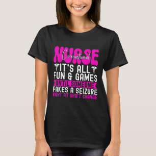 T-shirt Infirmière en soins correctionnels Infirmière en p