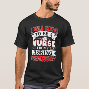 T-shirt Infirmière en soins de santé Médicale d'urgence