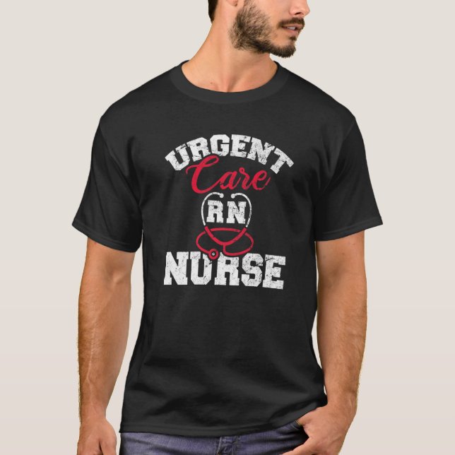 T-shirt Infirmière en soins d'urgence Infirmière clinique  (Devant)