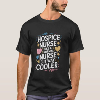 T-shirt Infirmière en soins palliatifs Conception Soins in