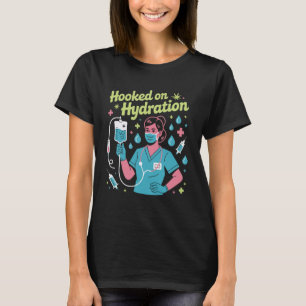 T-shirt Infirmière en thérapie IV Travailleur médical Infu