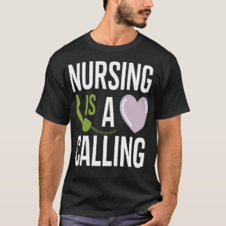 T-shirt Infirmière est un appel