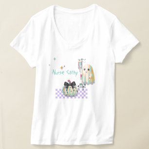 T-shirt infirmière fantôme drôle citation citrouille coque