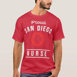 T-shirt Infirmière fière de San Diego
