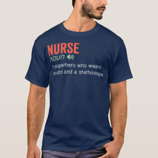 T-shirt Infirmière Funny Définition 1