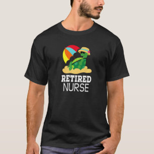 T-shirt Infirmière Funny Turtle Retraite