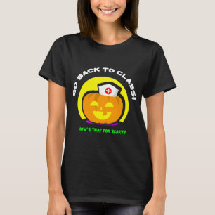 T-shirt Infirmière Halloween d'école