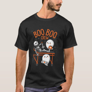T-shirt Infirmière Halloween Paramedic Emt Boo Boo Crew Av