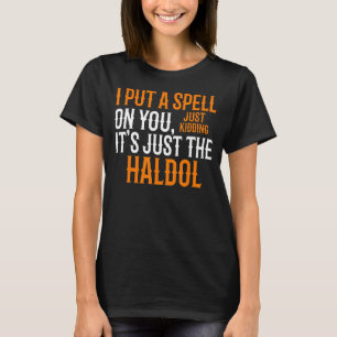 T-shirt Infirmière Halloween Rn Médicale Haldol Spell Médi