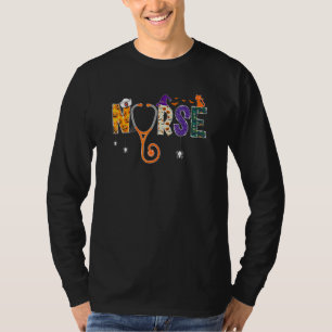 T-shirt Infirmière Halloween Soins infirmiers CNA RN LPN C