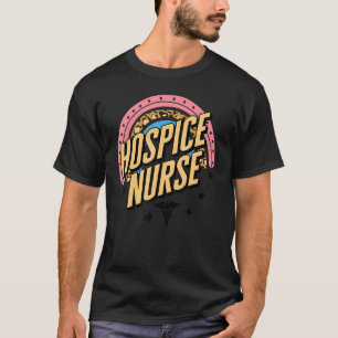 T-shirt Infirmière hospitalière Leopard Arc-en-ciel Infirm