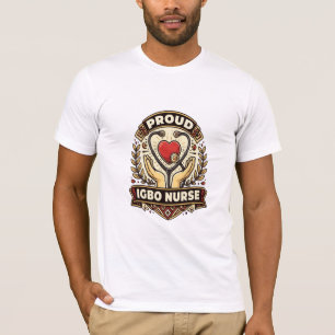 T-shirt Infirmière Igbo fière - Santé du patrimoine nigéri