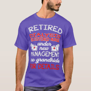 T-shirt Infirmière Infirmière inscrite À La Retraite Sous 