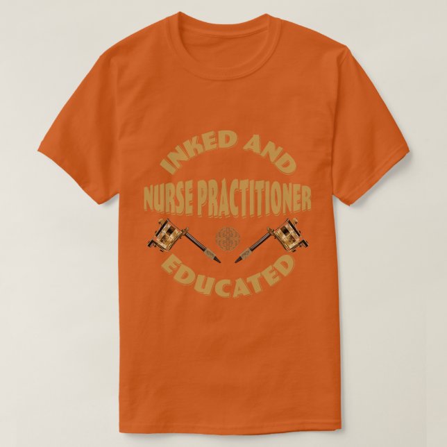 T-shirt Infirmière infirmière praticienne en poche et inst (Design devant)