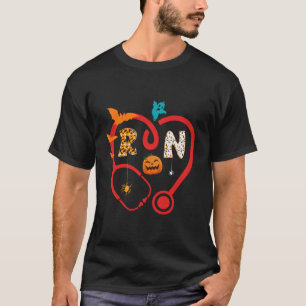 T-shirt Infirmière inscrite Halloween Rn Infirmière Semain