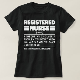 T-shirt Infirmière inscrite Noun Maman Santé Médicale Cert