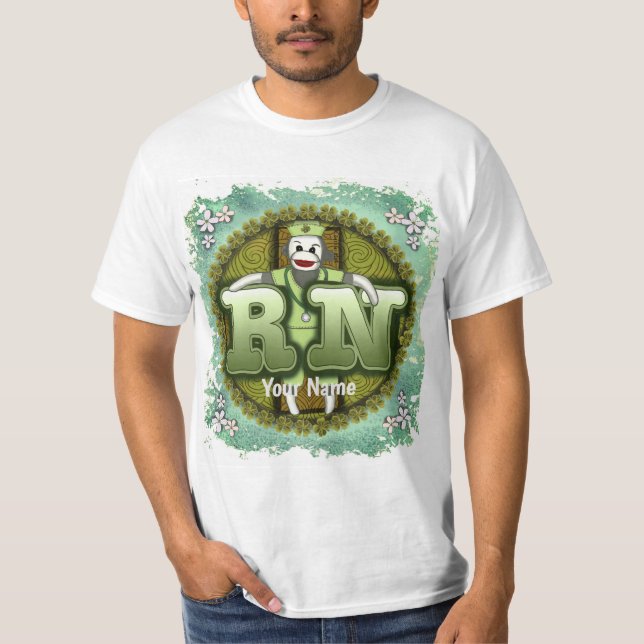 T-shirt Infirmière irlandaise (Devant)