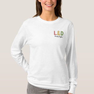 T-shirt Infirmière L et D   Infirmière de la main-d'oeuvre