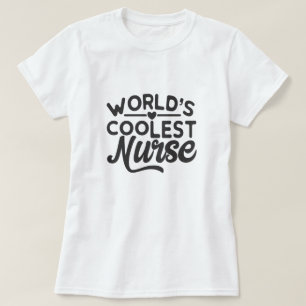 T-shirt Infirmière la plus froide du monde