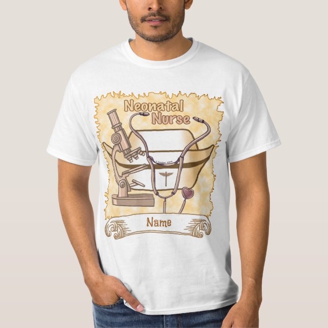 T-shirt Infirmière néonatale cool (Devant)