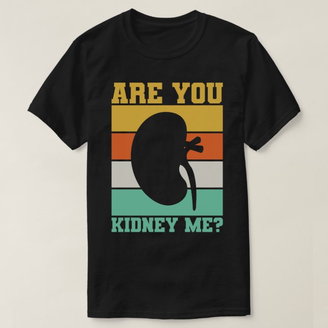 T-shirt Infirmière néphrologiste en dialyse rénale (Design devant)