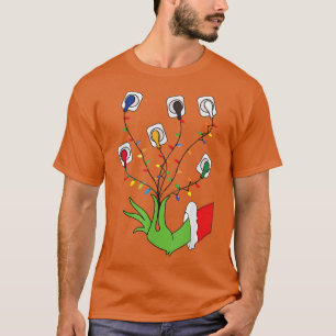 T-shirt infirmière noël lumières de noël ekg conduit trich