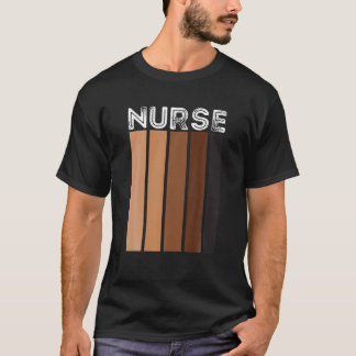 T-shirt Infirmière Noire S Pour Femmes Filles, Africaine M