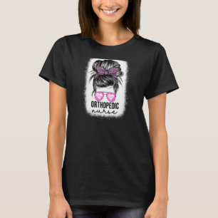 T-shirt Infirmière orthopédique infirmière Leopard Messy B