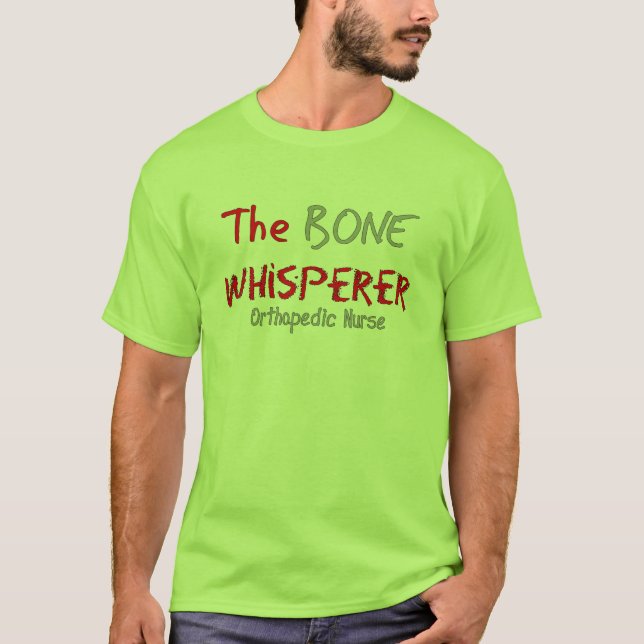 T-shirt Infirmière orthopédique "T-shirt du WHISPERER (Devant)