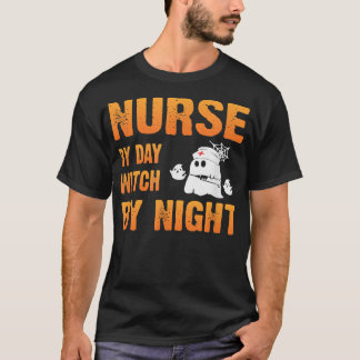 T-shirt Infirmière Par Sorcière De Jour Par Costume Hallow