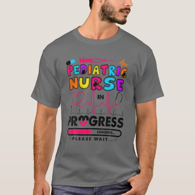 T-shirt Infirmière pédiatrique en cours Futur Infirmière C (Devant)