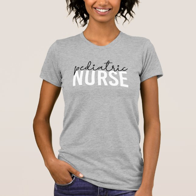 T-shirt Infirmière pédiatrique Enfants Infirmière Apprécia (Devant)