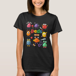 T-shirt Infirmière pédiatrique Équipe PEDS RN Urgence pédi