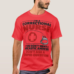 T-shirt Infirmière pénitentiaire