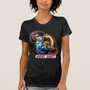 T-shirt infirmière personnalisable Rosie le Rivete